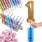 Electric Magic Balloon Pump, Electric Air Inflator Party Air Blower Pump with 1 Nozzle 1 Balloon Cutter and 10 Pcs Long Balloons,Great for Twisty Curly Balloon, Foil Balloons